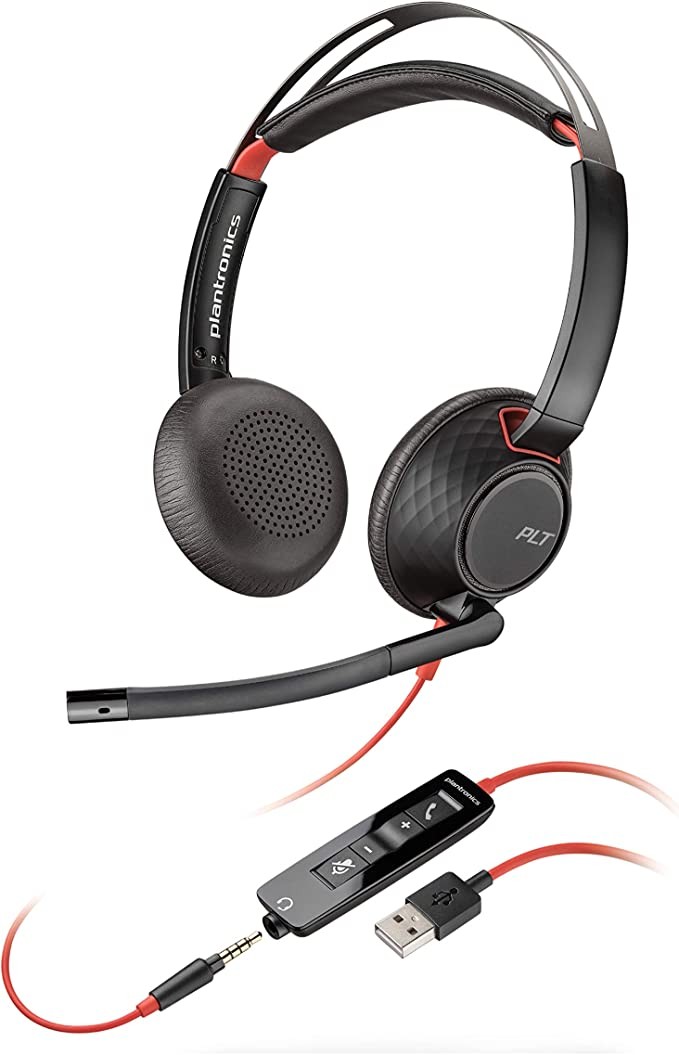 Plantronics Blackwire C5220 Headphones 207576-01