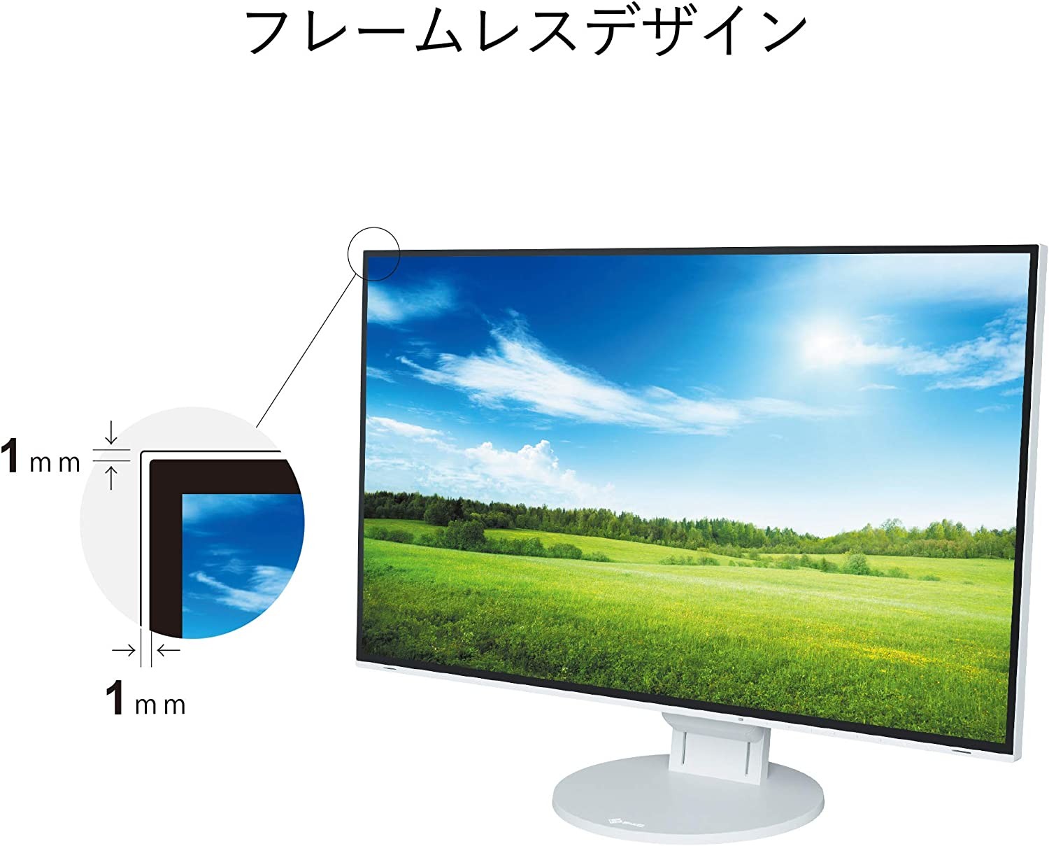 EIZO FlexScan 27.0" Monitor (4K UHD/IPS Panel/Anti-Glare/Black/USB Type-C Installed) EV2785-BK,Schwarz,68,5 cm (27 Zoll)